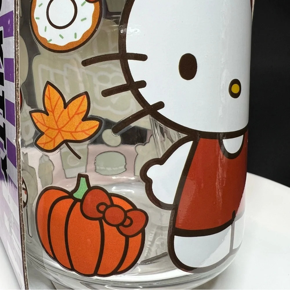Sanrio Hello Kitty Fall Season Pumpkin Spice Autumn Tumbler w/Bamboo Lid - Picture 5 of 12